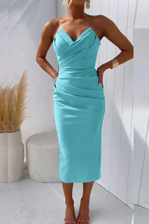 Nur™ | Backless Midi Dress
