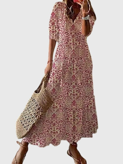 Amalia | Boho Vintage Summer Dress