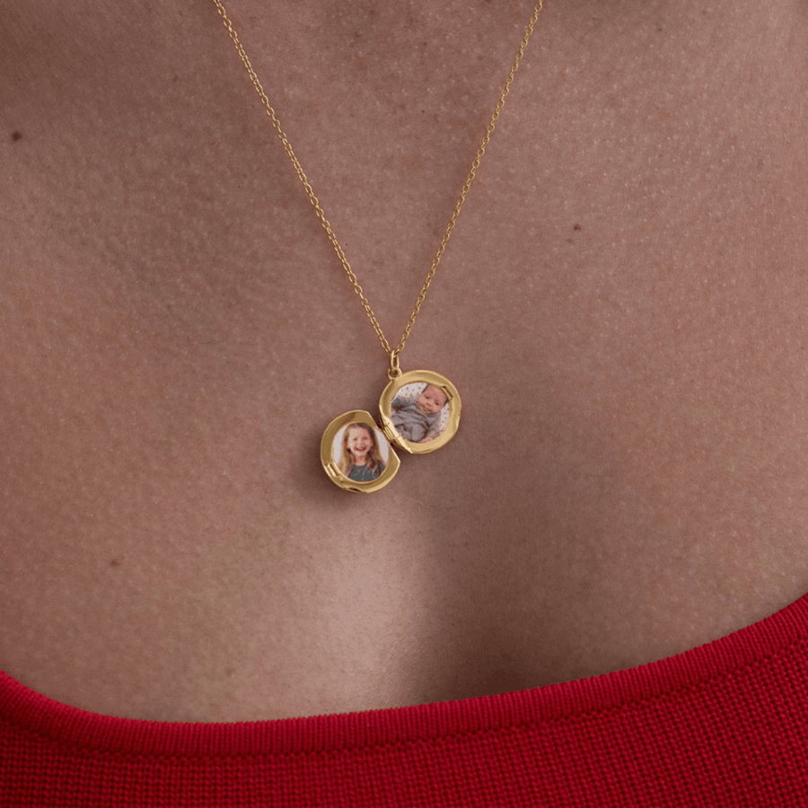 Custom Photo Locket Necklace