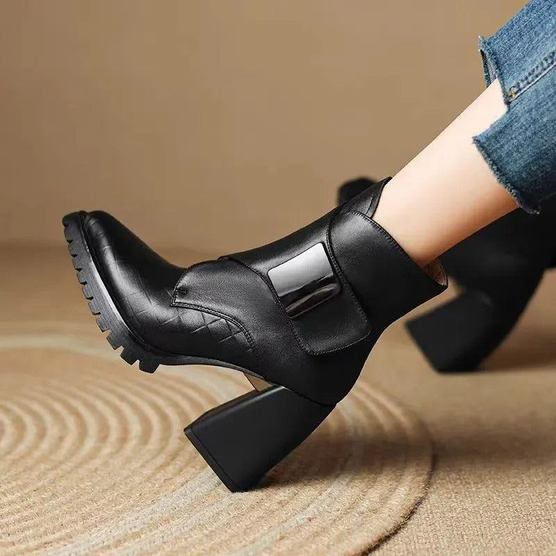 Aziel Leather Boots