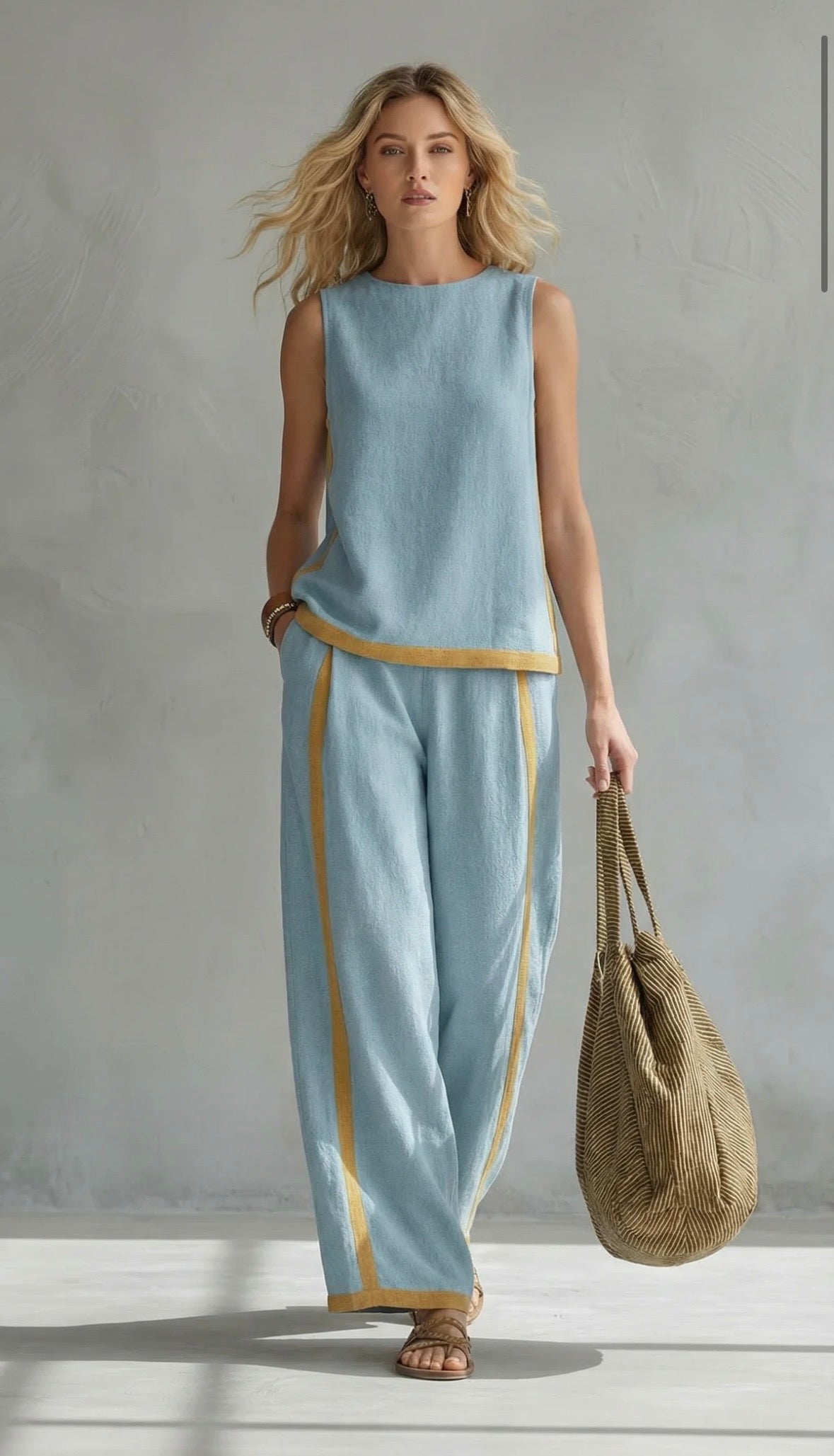 Leila | Elegant Set with a Modern Edge | two piece