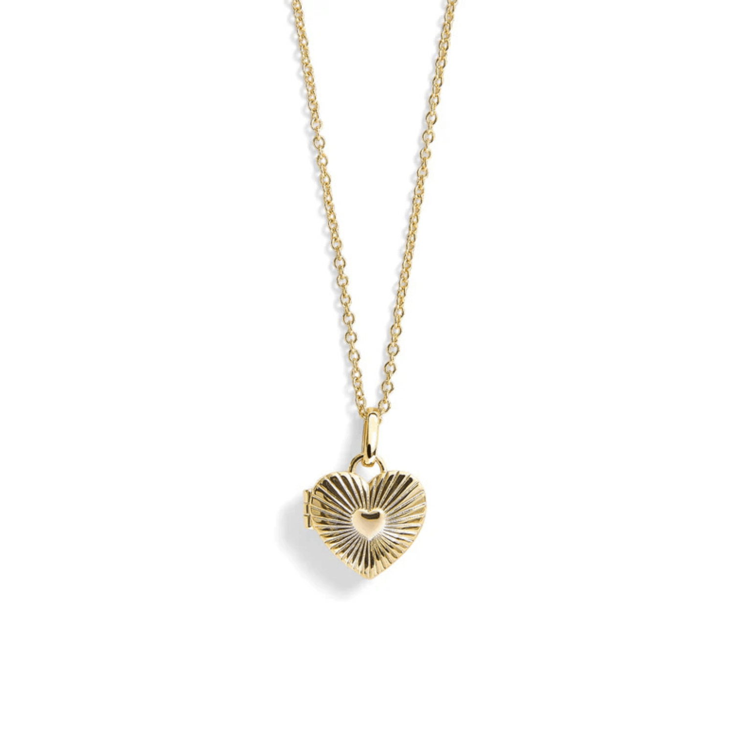 Custom Photo Heart Locket Necklace