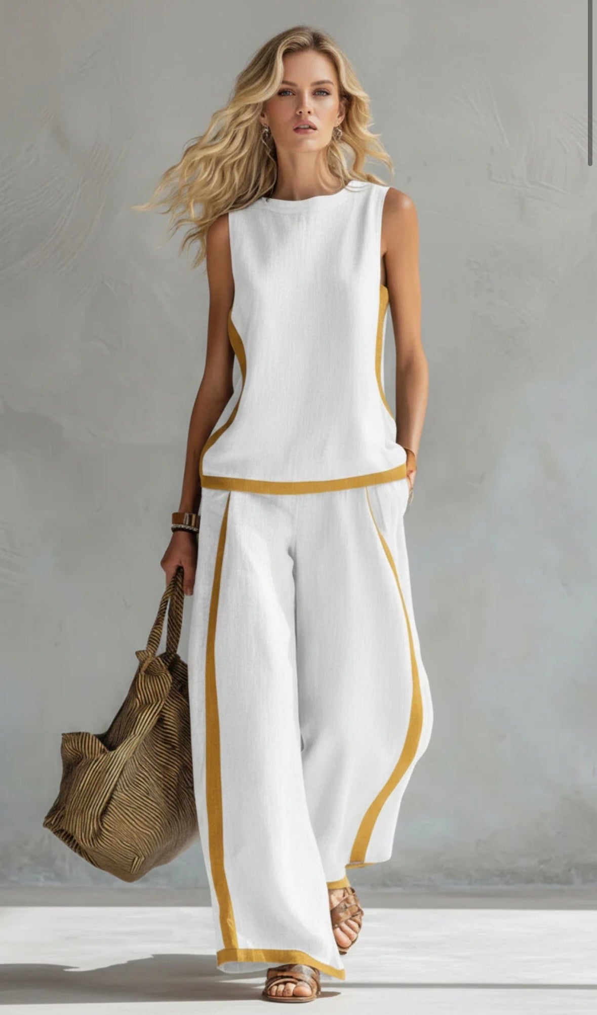 Leila | Elegant Set with a Modern Edge | two piece