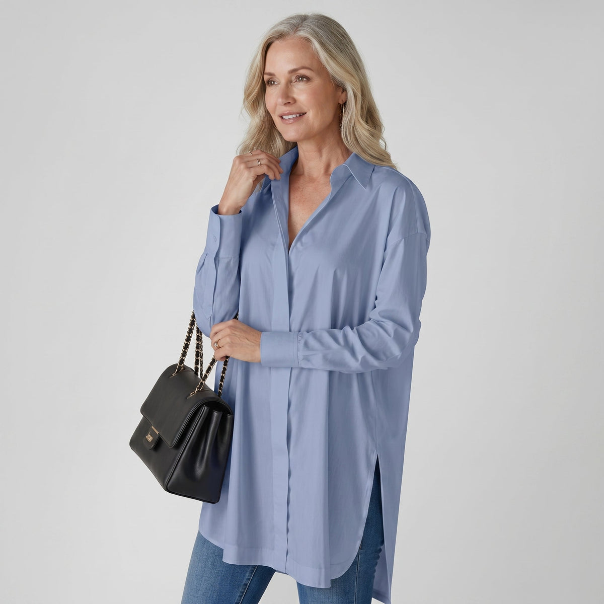 Debbie | Relaxed Button-Down Blouse