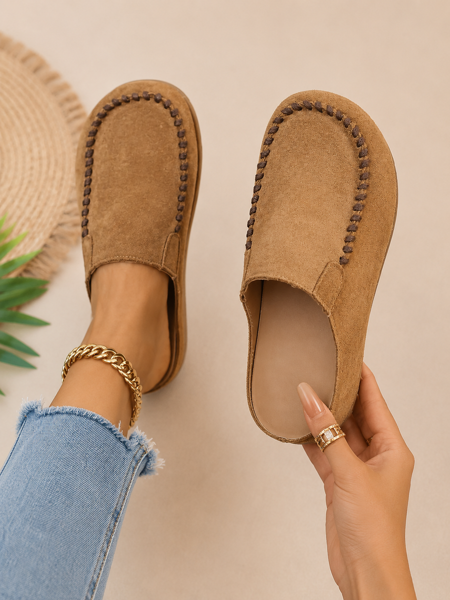 Arabella – Vintage Orthopaedic Leather Mules