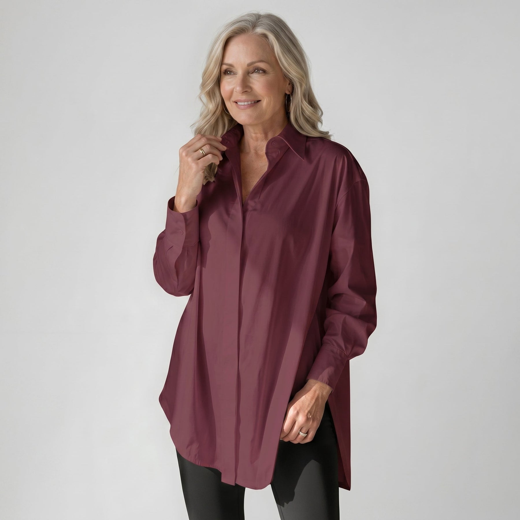 Debbie | Relaxed Button-Down Blouse