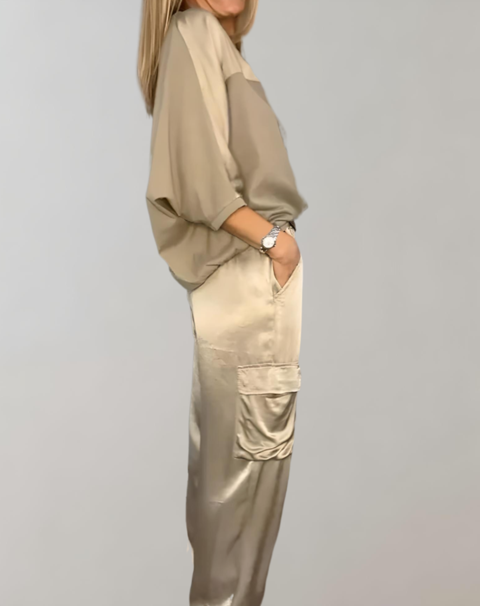Finley | Silky Cargo Lounge Set