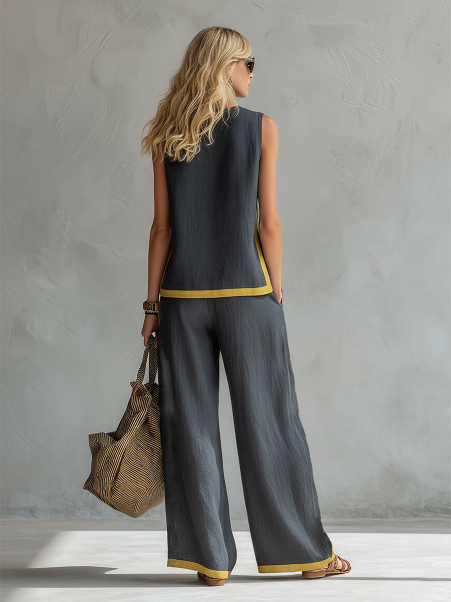 Leila | Elegant Set with a Modern Edge | two piece