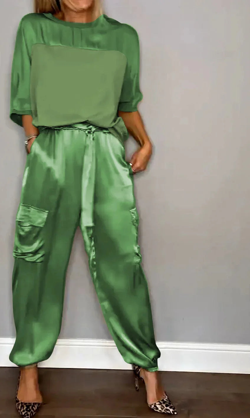 Averielle | Luxe Flowing Two Piece Set