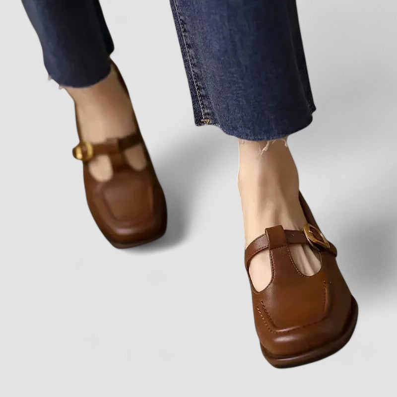 Eleanor | Orthopedic T-Strap Mary Jane Shoes