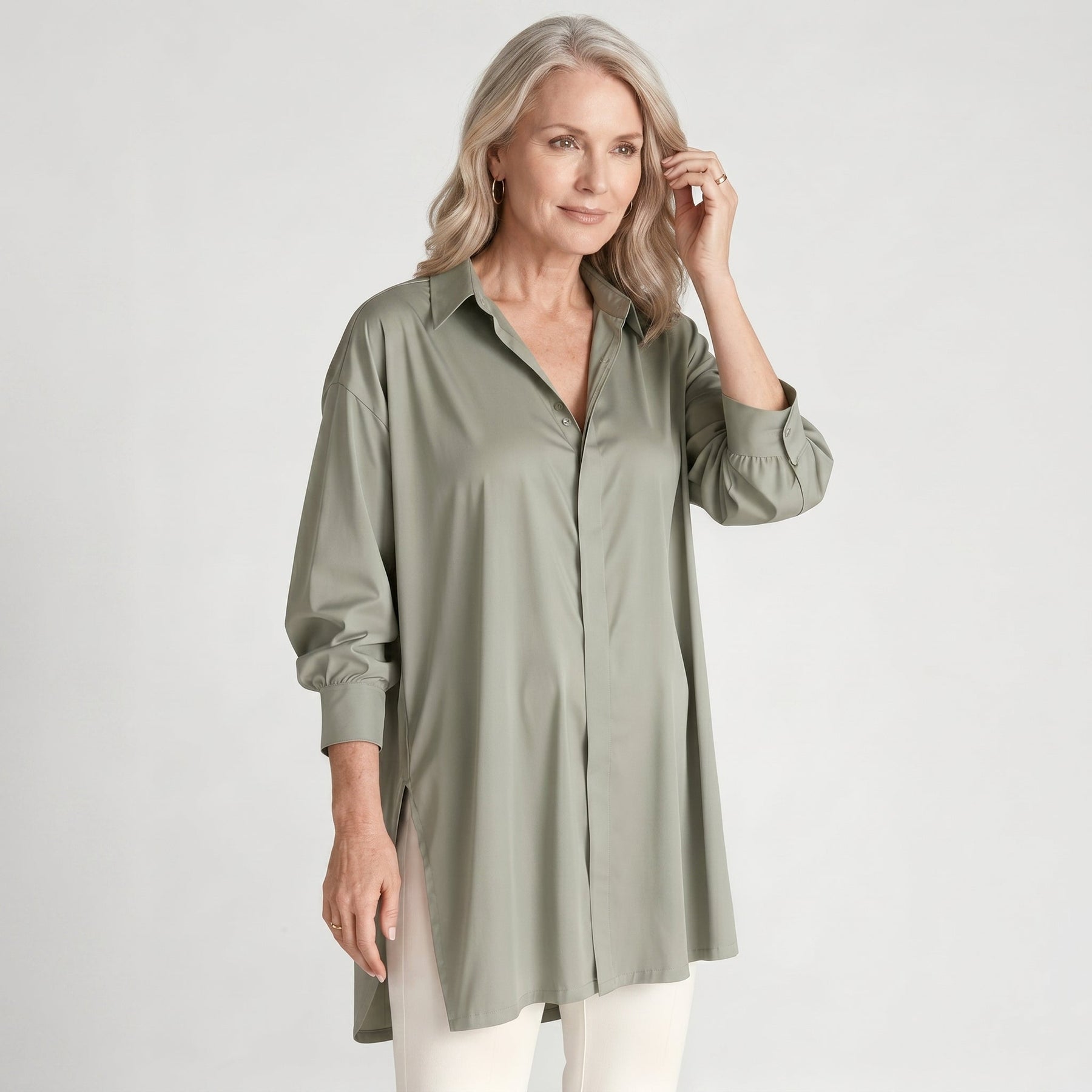 Debbie | Relaxed Button-Down Blouse