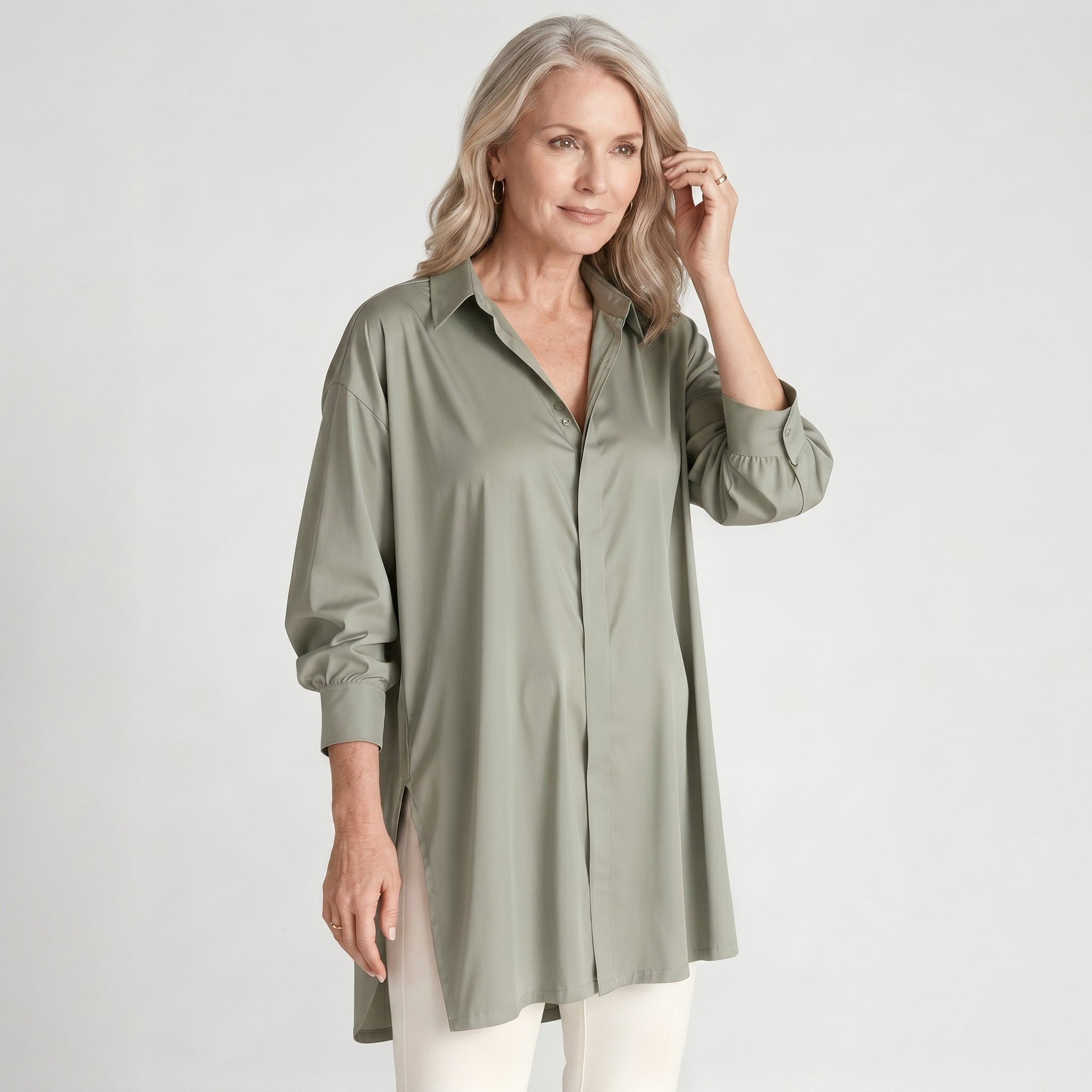 Debbie | Relaxed Button-Down Blouse