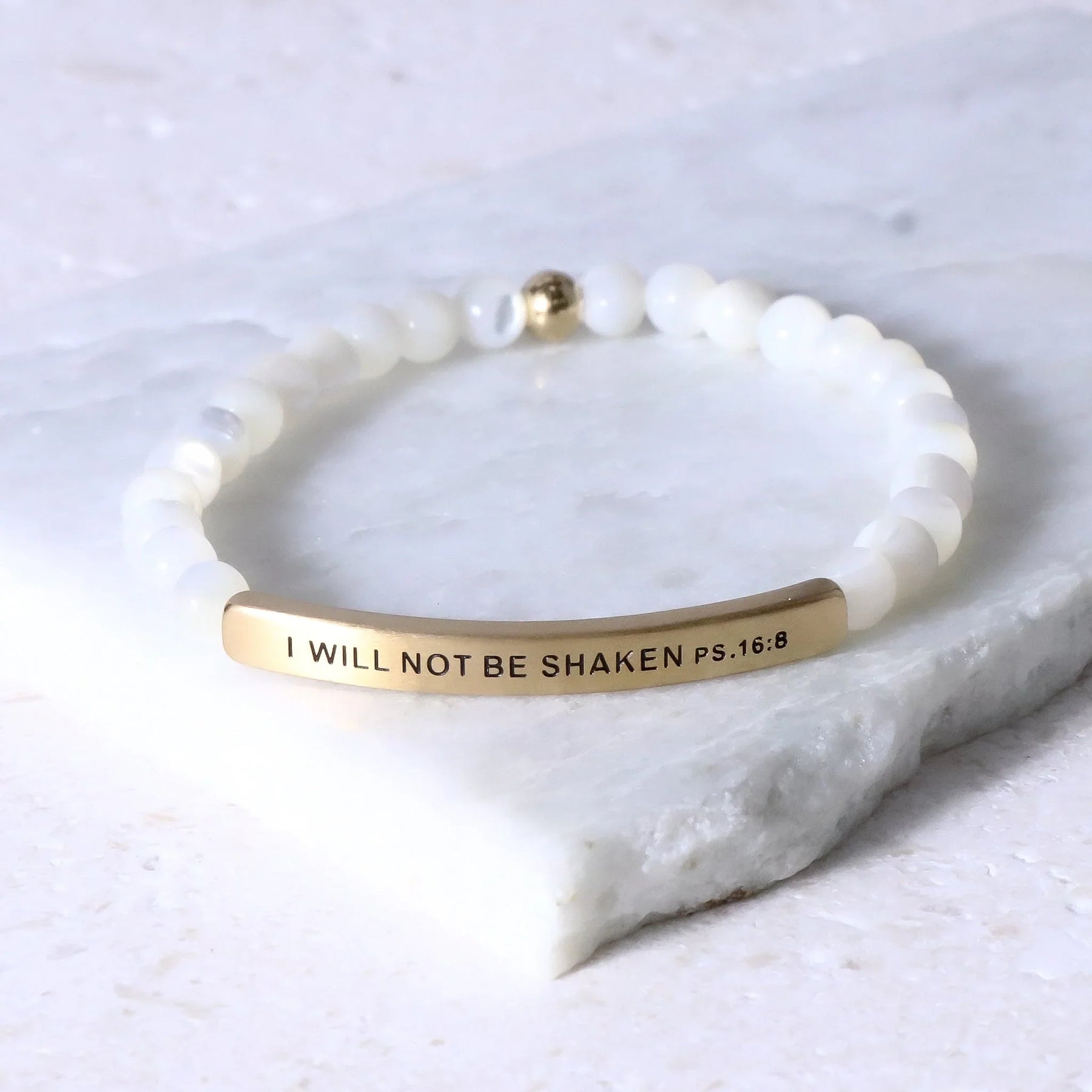 I WILL NOT BE SHAKEN - Psalms 16:8