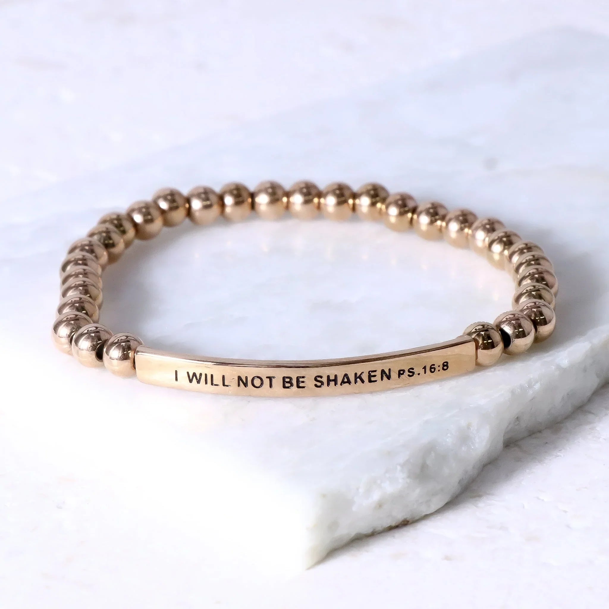 I WILL NOT BE SHAKEN - Psalms 16:8