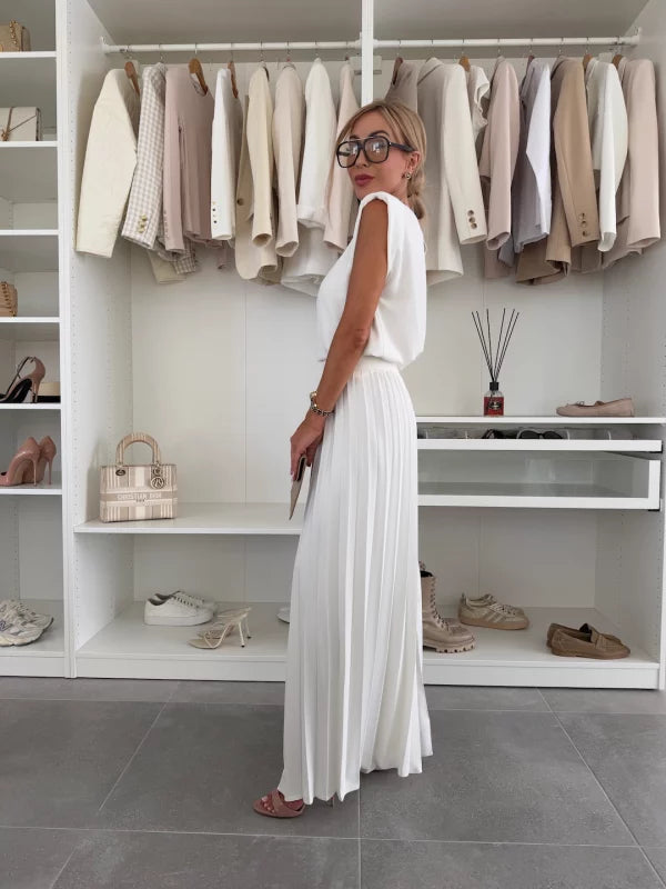 Marian | Elegant Pleated Set