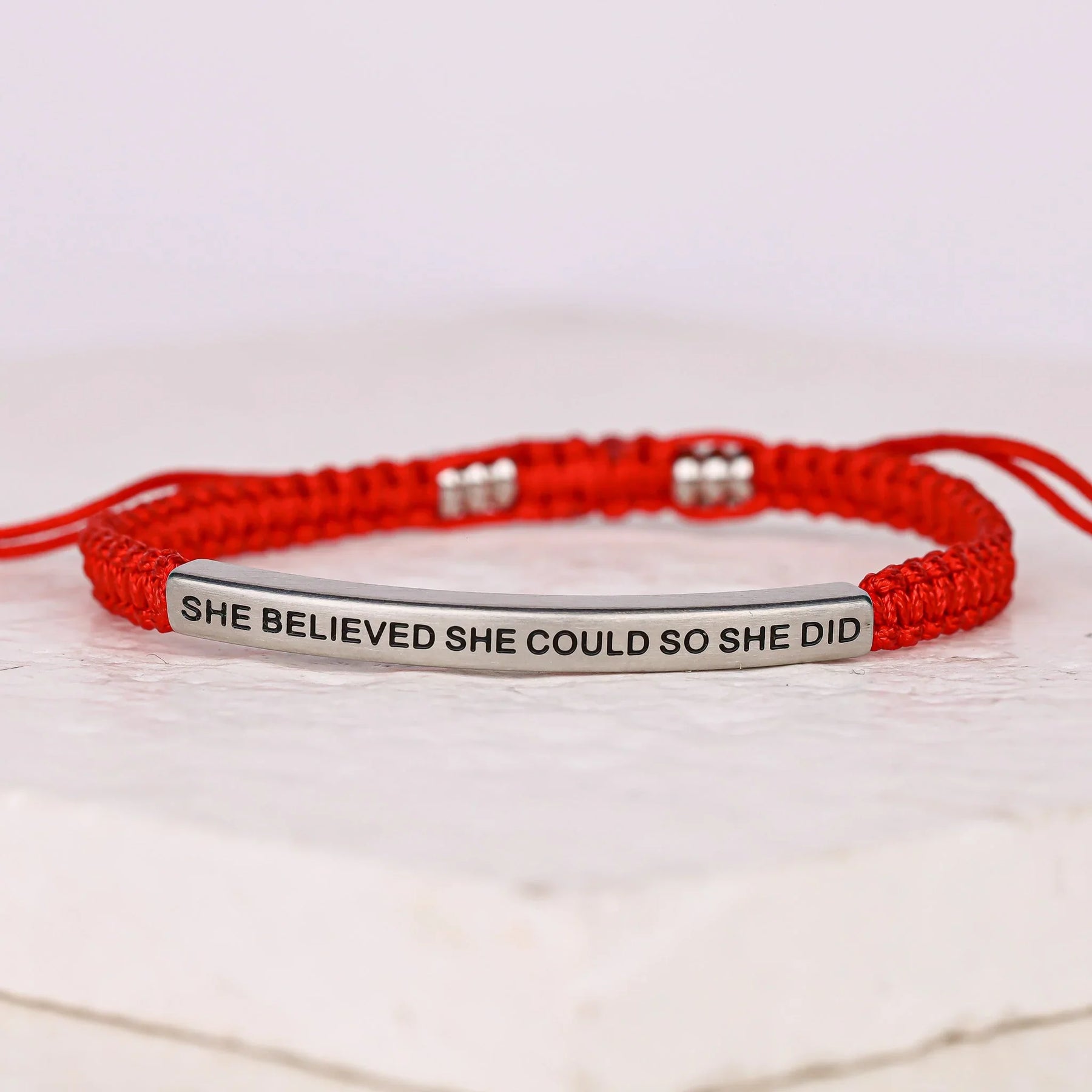 SHE BELIEVED SHE COULD SO SHE DID