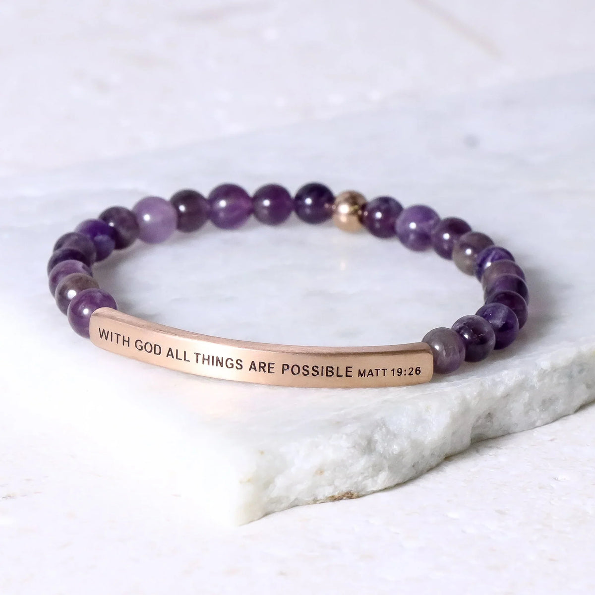 WITH GOD ALL THINGS ARE POSSIBLE - MATT 19:26